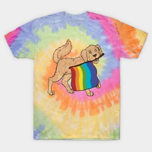 Pride Doggos: Gay Goldendoodle T-Shirt